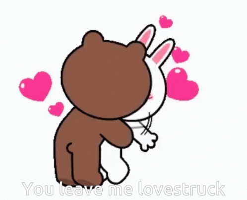 Passionate kiss GIF
