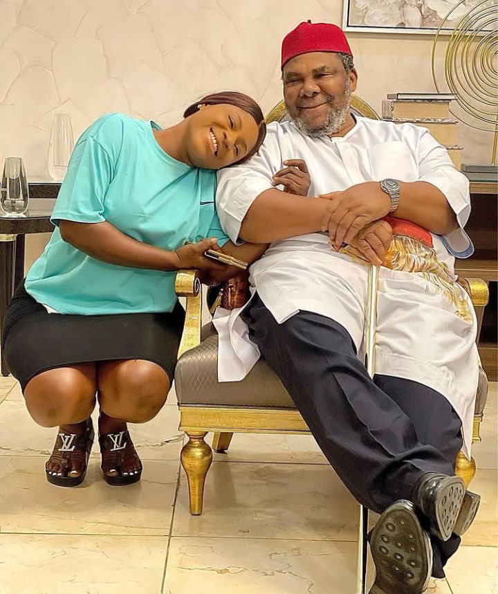 Destiny Etiko and Pete Edochie