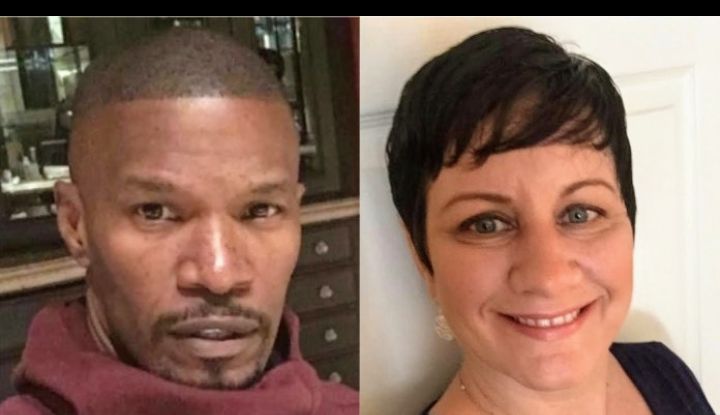 Connie Kline and Jamie Foxx