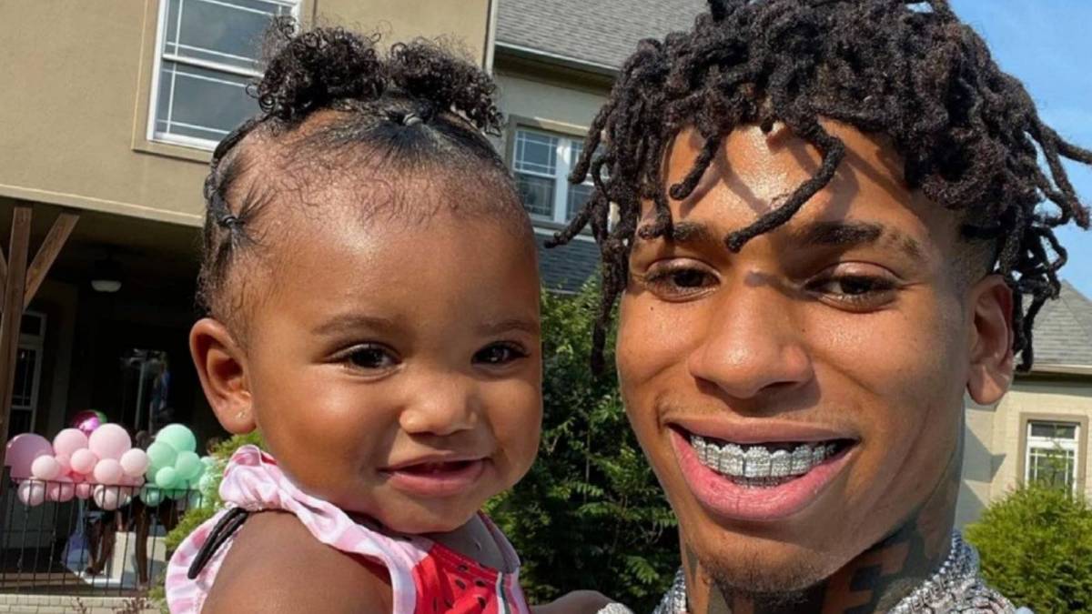 nle choppa anf his daughter