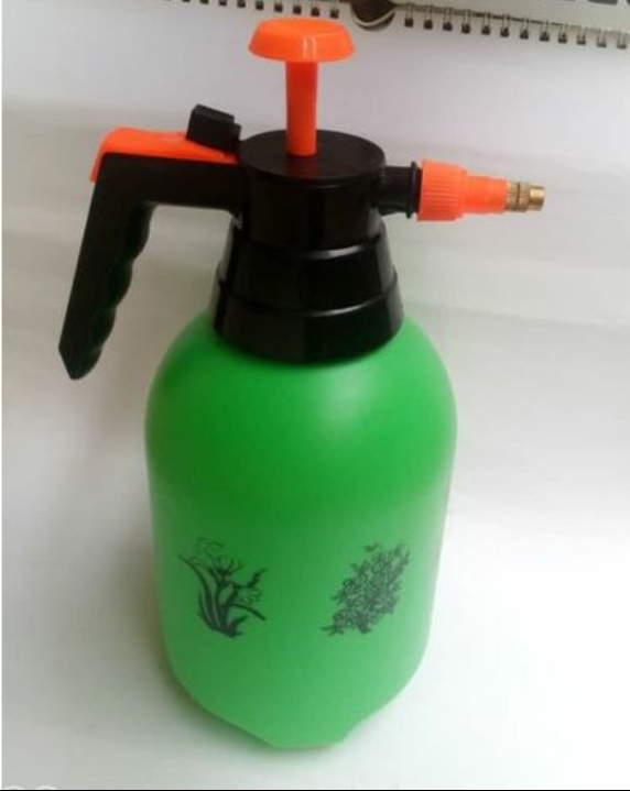 Hand held fumigation pressure spray