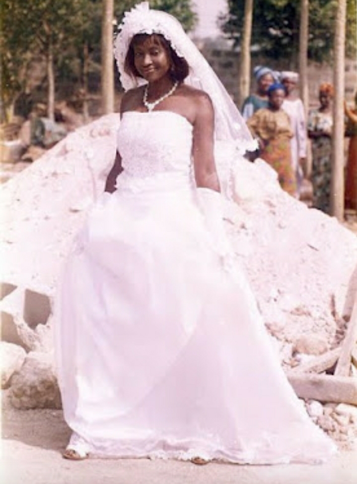 Maria Ude Nwachi wedding photos 2004 with her husband 